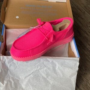 Hey Dude Neon Pink Casual Shoes